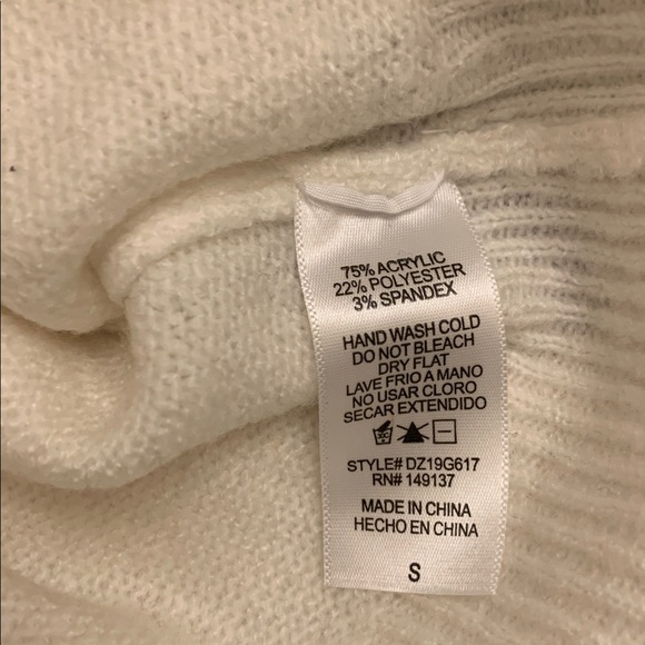 Double Zero off white faux wrap sweater - Picture 5 of 5